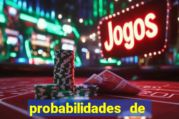 probabilidades de jogos de futebol