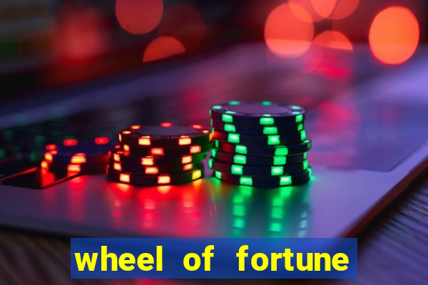 wheel of fortune slots machine