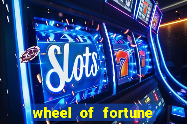 wheel of fortune slots machine