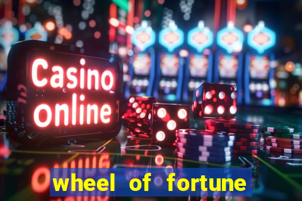 wheel of fortune slots machine