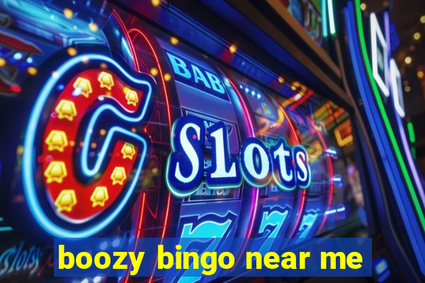 boozy bingo near me