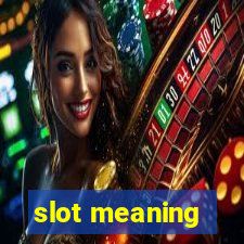 slot meaning