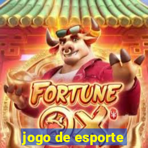 jogo de esporte