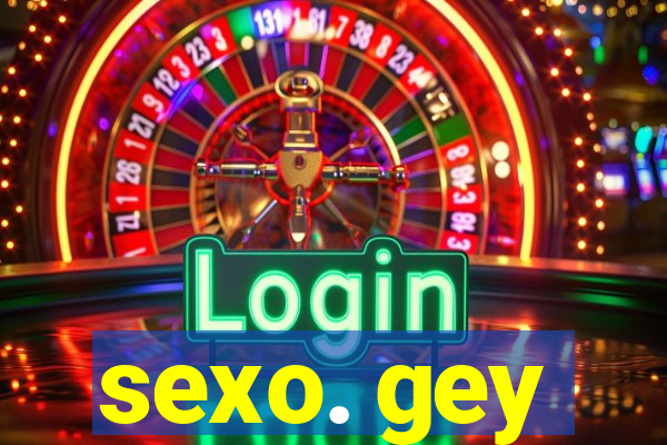 sexo. gey