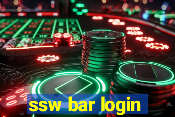 ssw bar login