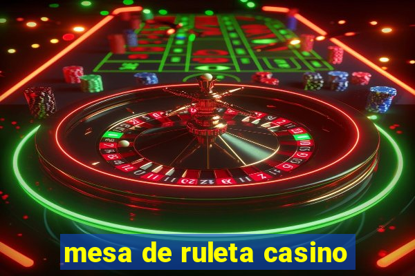 mesa de ruleta casino