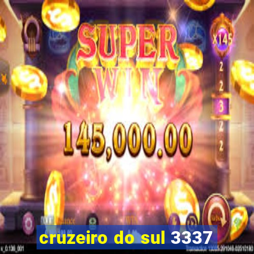 cruzeiro do sul 3337