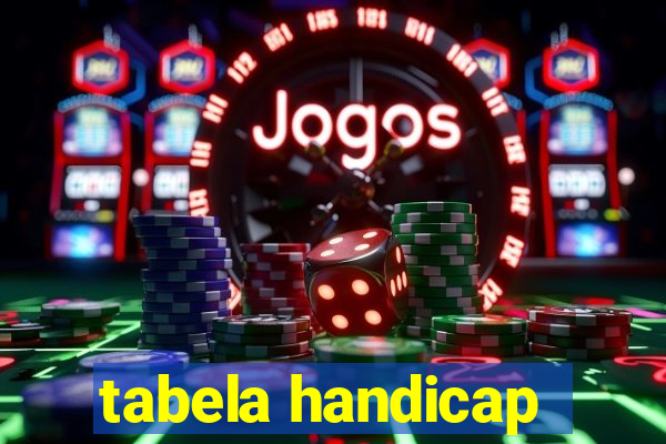 tabela handicap