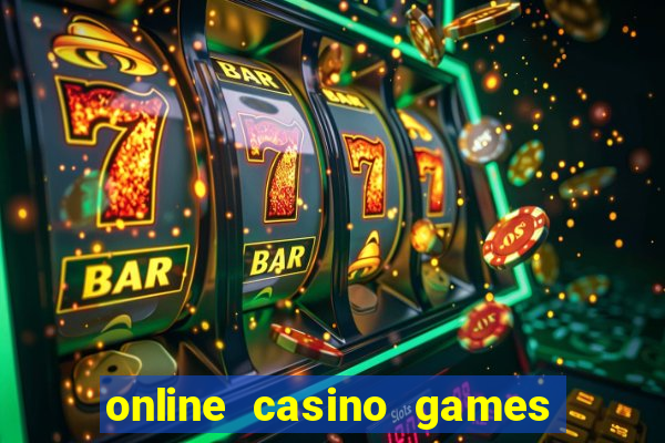 online casino games for real money