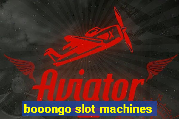 booongo slot machines