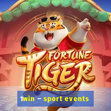 1win – sport events