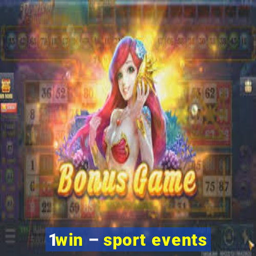 1win – sport events