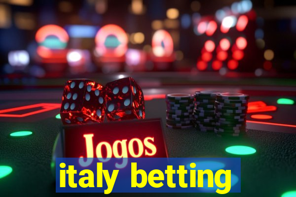 italy betting