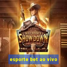 esporte bet ao vivo