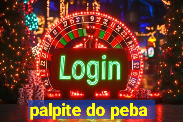 palpite do peba