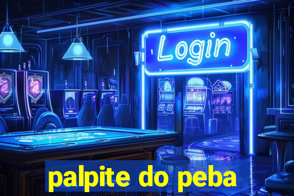 palpite do peba