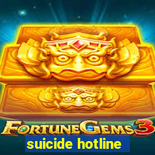 suicide hotline