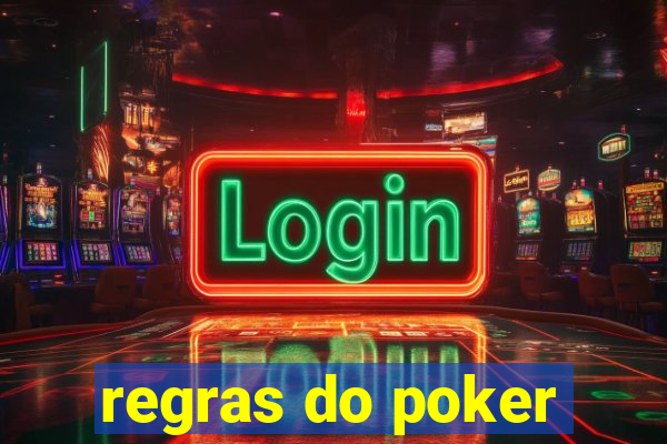 regras do poker