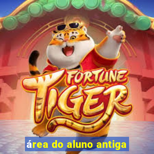 área do aluno antiga