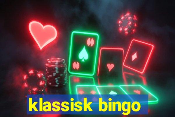 klassisk bingo