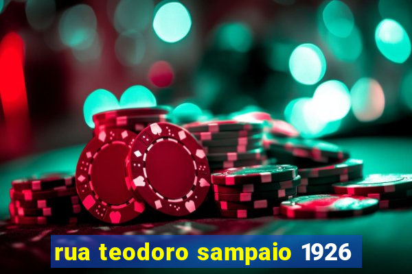 rua teodoro sampaio 1926