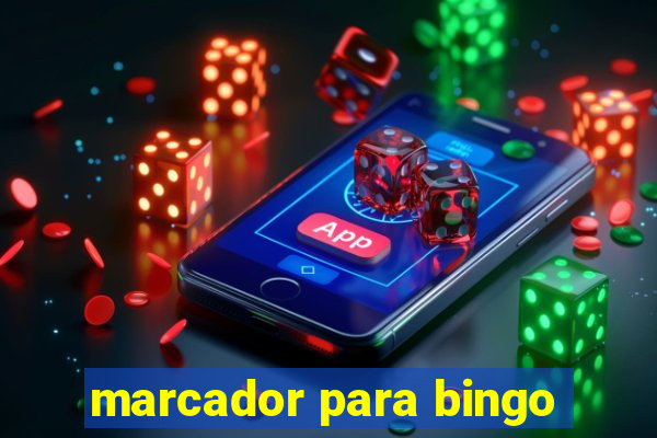 marcador para bingo