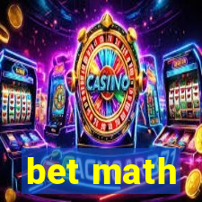 bet math