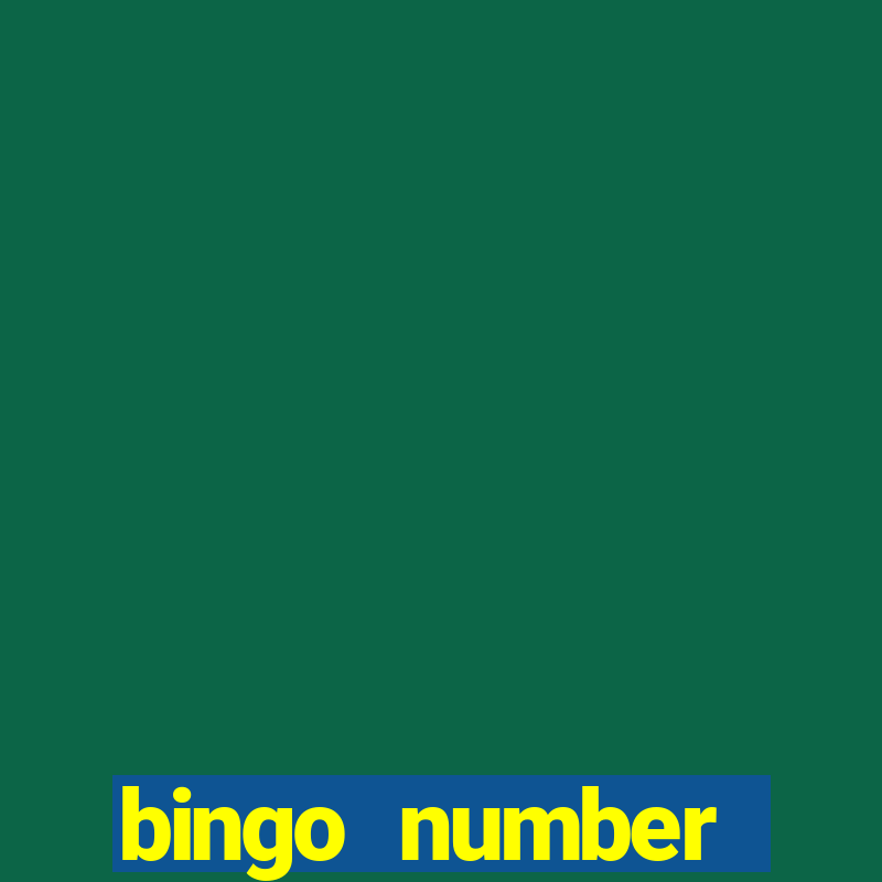 bingo number generator 1 25