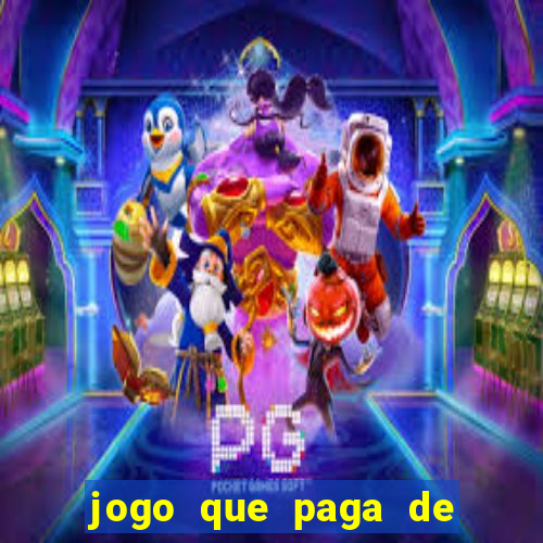 jogo que paga de verdade pelo pix