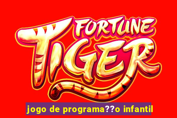 jogo de programa??o infantil