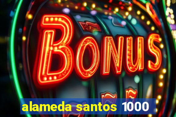 alameda santos 1000