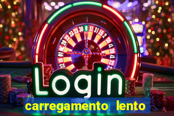 carregamento lento do aparelho