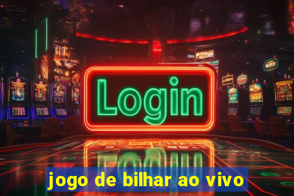 jogo de bilhar ao vivo