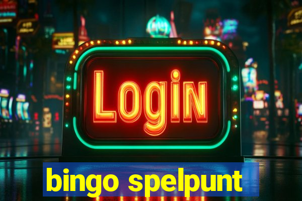 bingo spelpunt