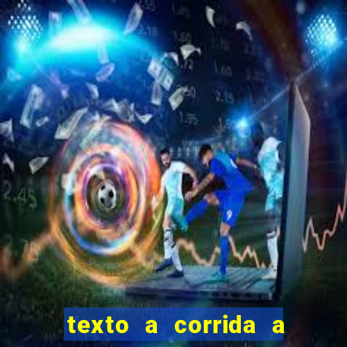 texto a corrida a lagarta lili