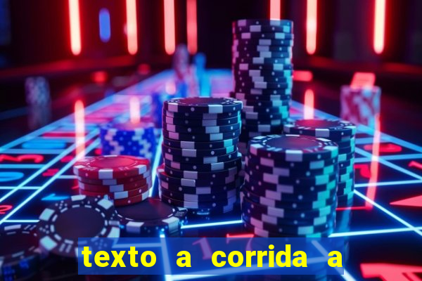 texto a corrida a lagarta lili