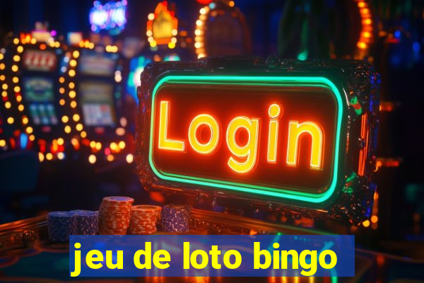 jeu de loto bingo