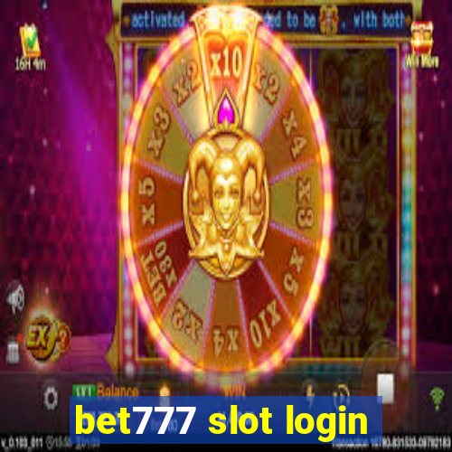 bet777 slot login