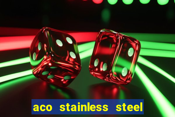 aco stainless steel slot drain