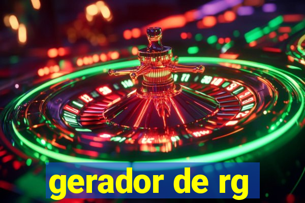 gerador de rg