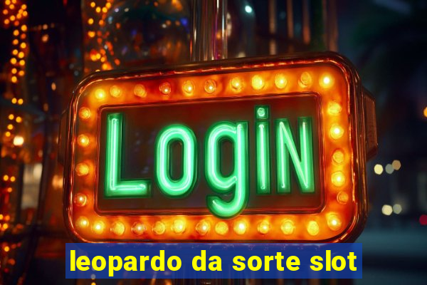 leopardo da sorte slot