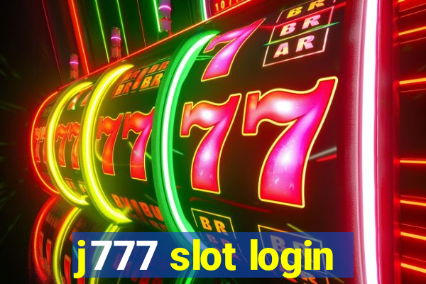 j777 slot login