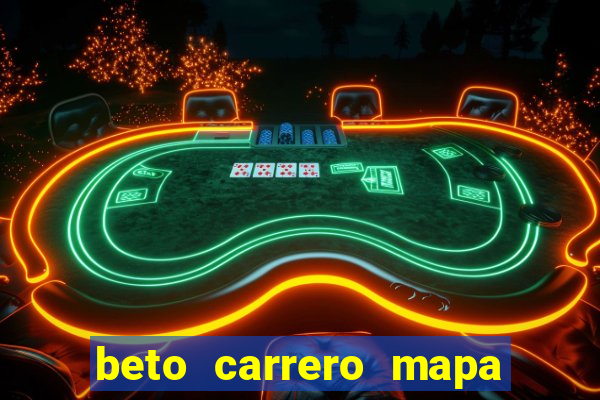 beto carrero mapa do parque