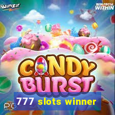 777 slots winner