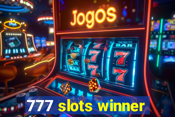 777 slots winner