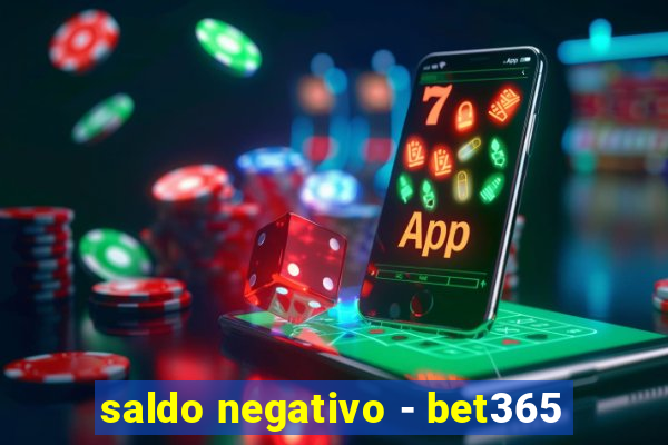 saldo negativo - bet365