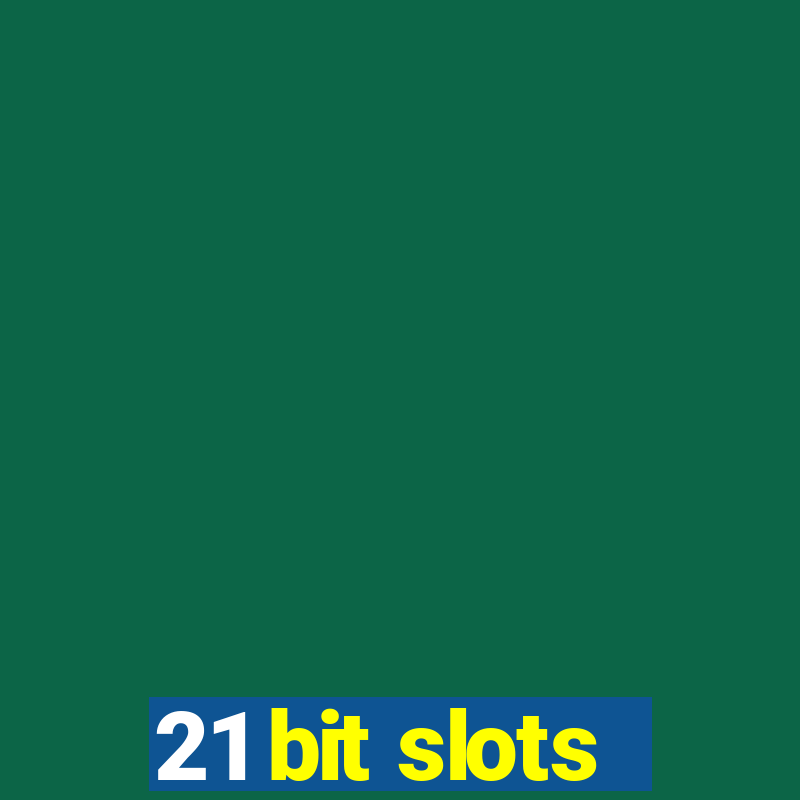 21 bit slots