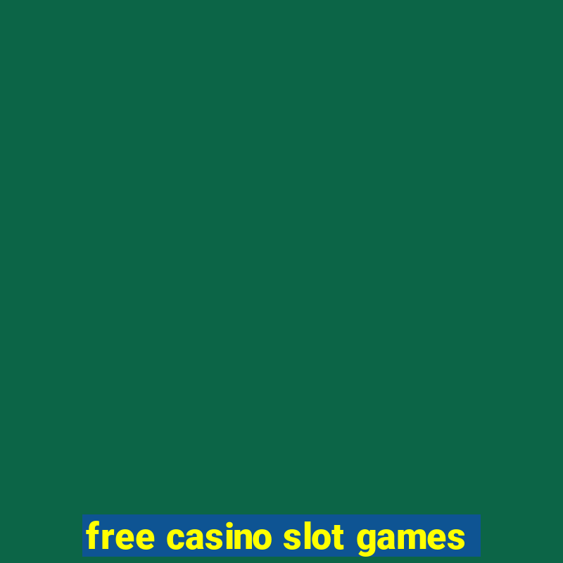 free casino slot games