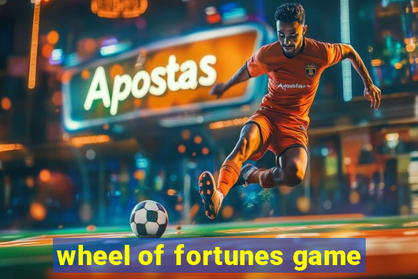 wheel of fortunes game