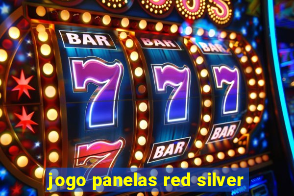 jogo panelas red silver